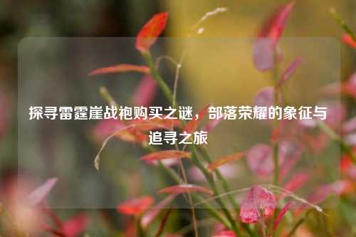 探寻雷霆崖战袍购买之谜，部落荣耀的象征与追寻之旅