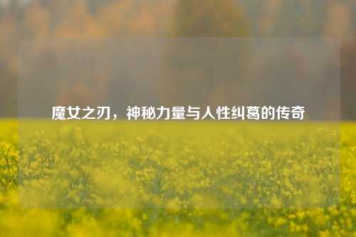 魔女之刃，神秘力量与人性纠葛的传奇