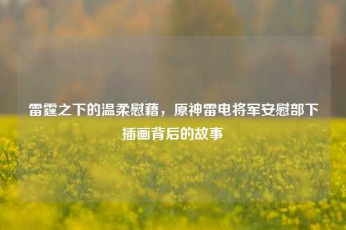 雷霆之下的温柔慰藉，原神雷电将军安慰部下插画背后的故事
