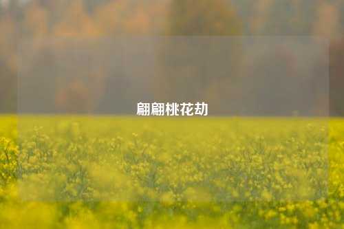 翩翩桃花劫