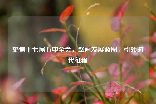 聚焦十七届五中全会，擘画发展蓝图，引领时代征程