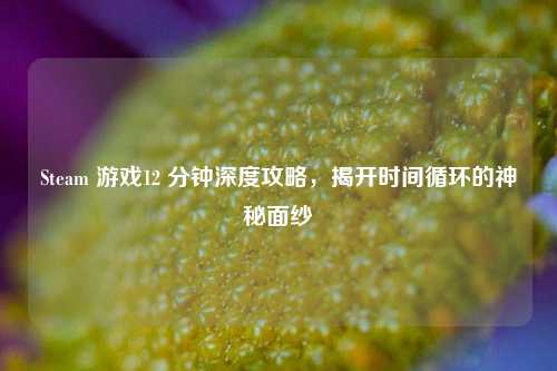 Steam 游戏12 分钟深度攻略，揭开时间循环的神秘面纱