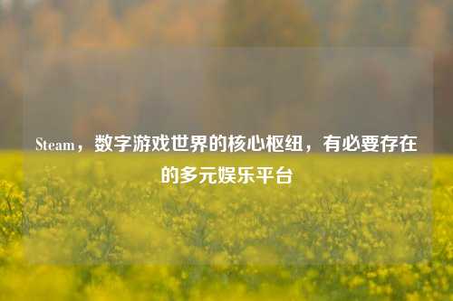 Steam，数字游戏世界的核心枢纽，有必要存在的多元娱乐平台
