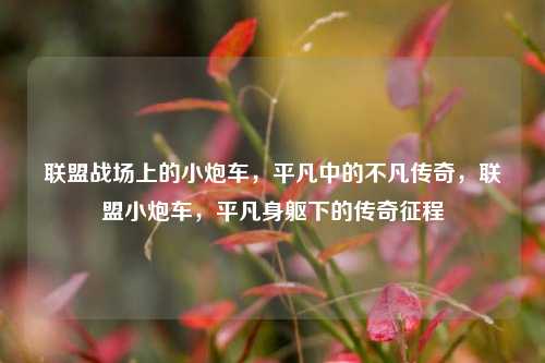 联盟战场上的小炮车，平凡中的不凡传奇，联盟小炮车，平凡身躯下的传奇征程